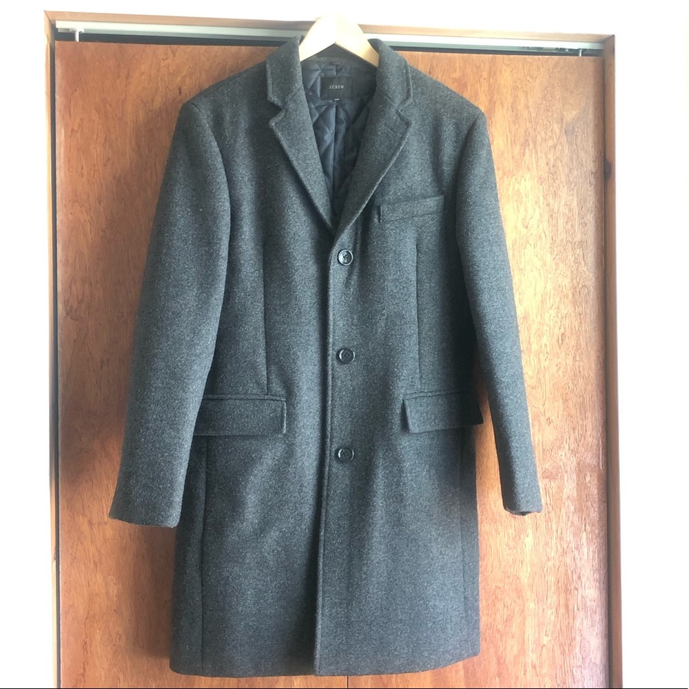 JCrew Charcoal 38S Coat